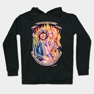 Rock And Roll In Hell Hoodie